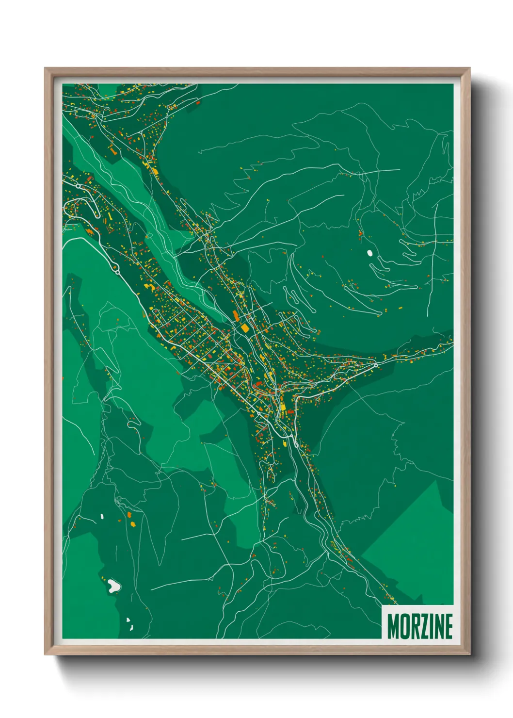 Un poster carteMorzine