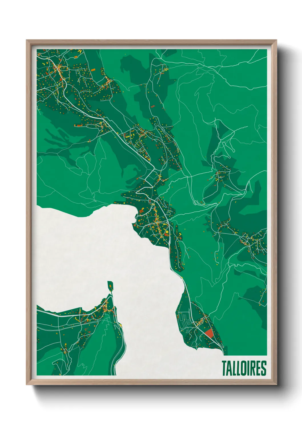 Un poster carteTalloires