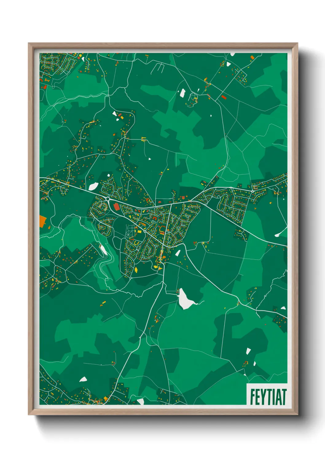 Un poster carteFeytiat