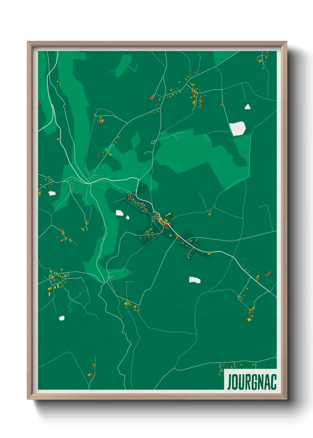 Un poster carteJourgnac