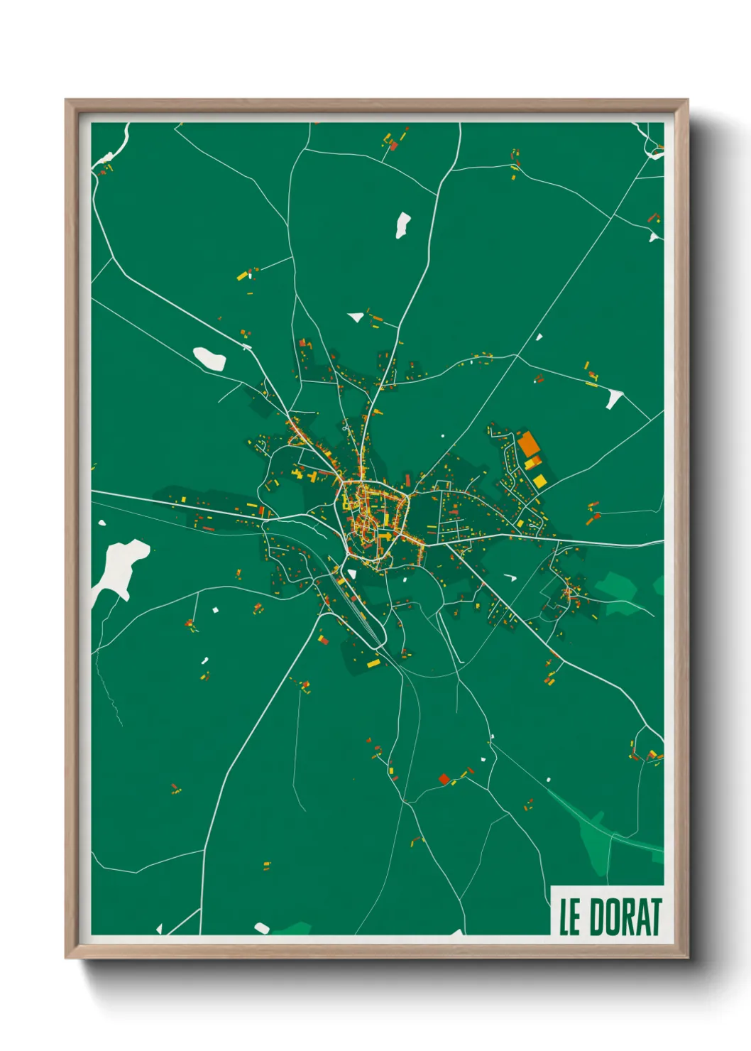 Un poster carteLe Dorat