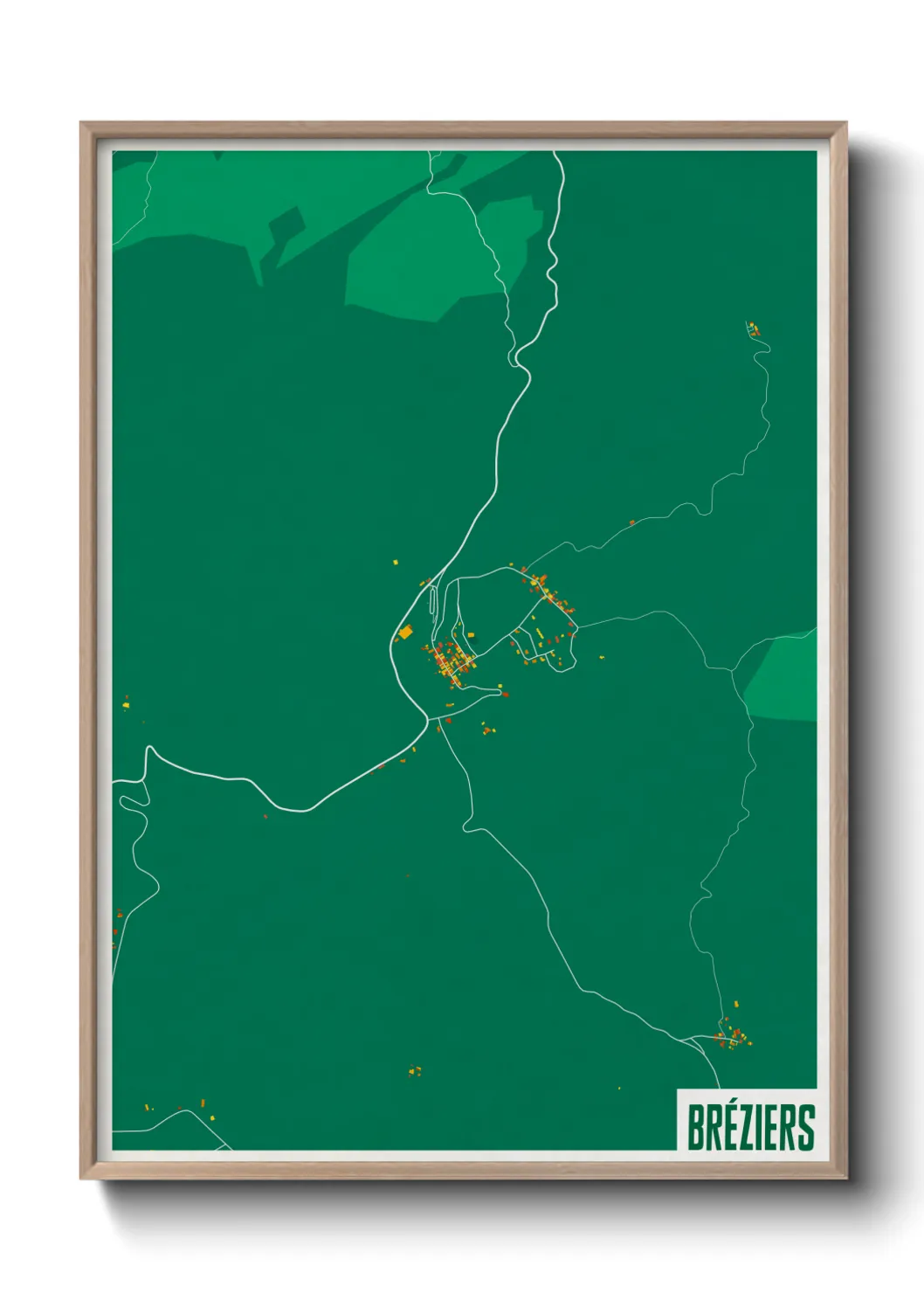 Un poster carteBréziers