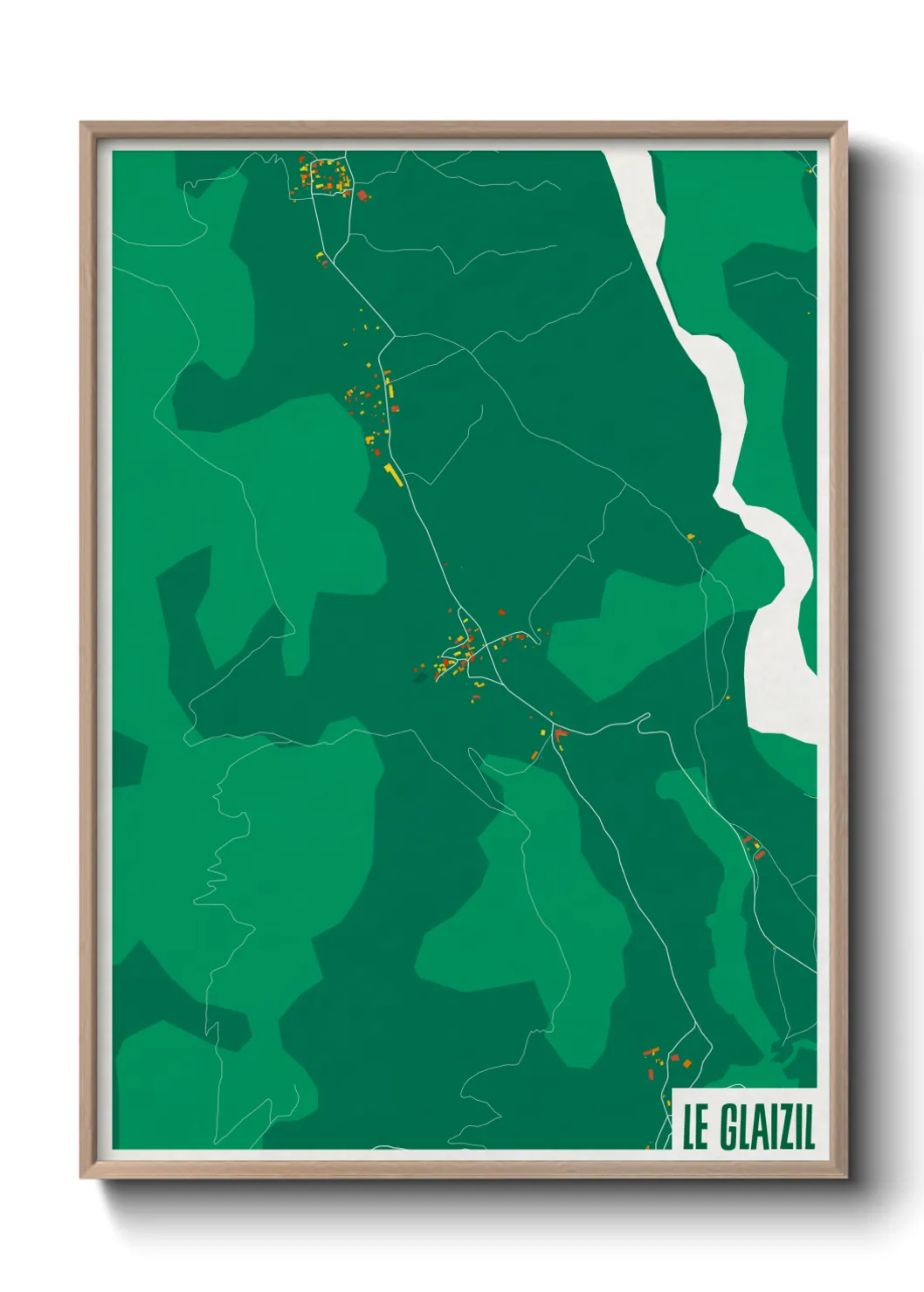 Un poster carteLe Glaizil