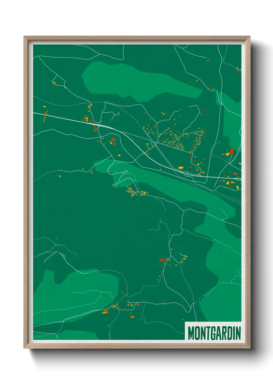 Un poster carteMontgardin