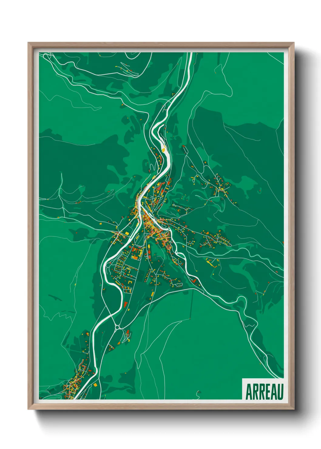 Un poster carteArreau