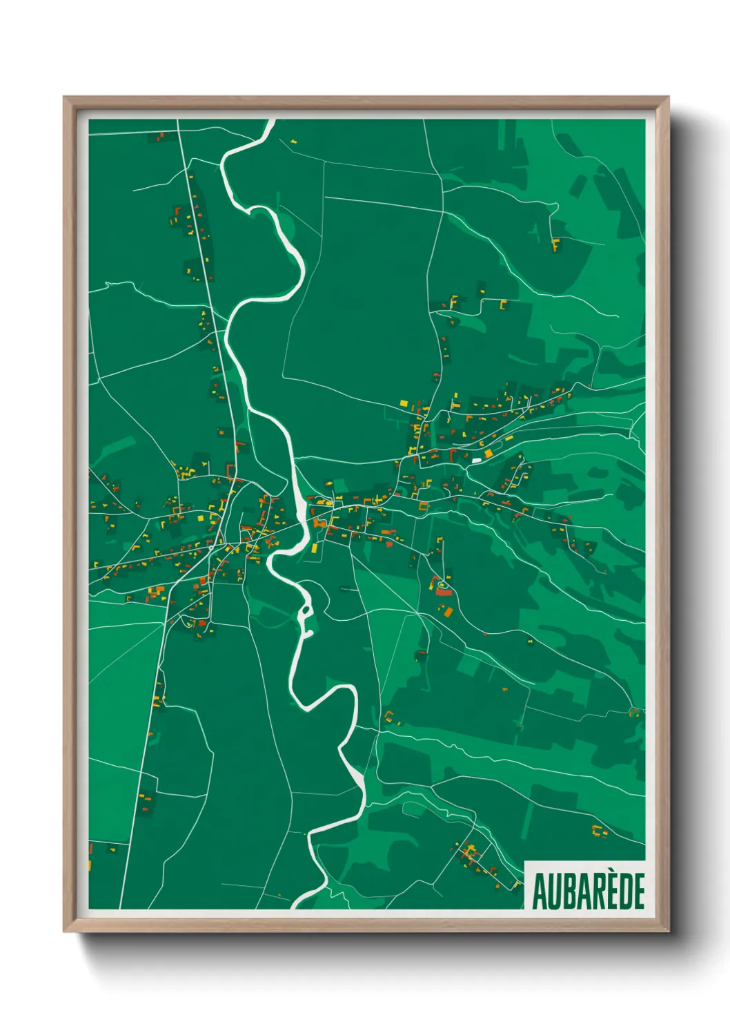 Un poster carteAubarède