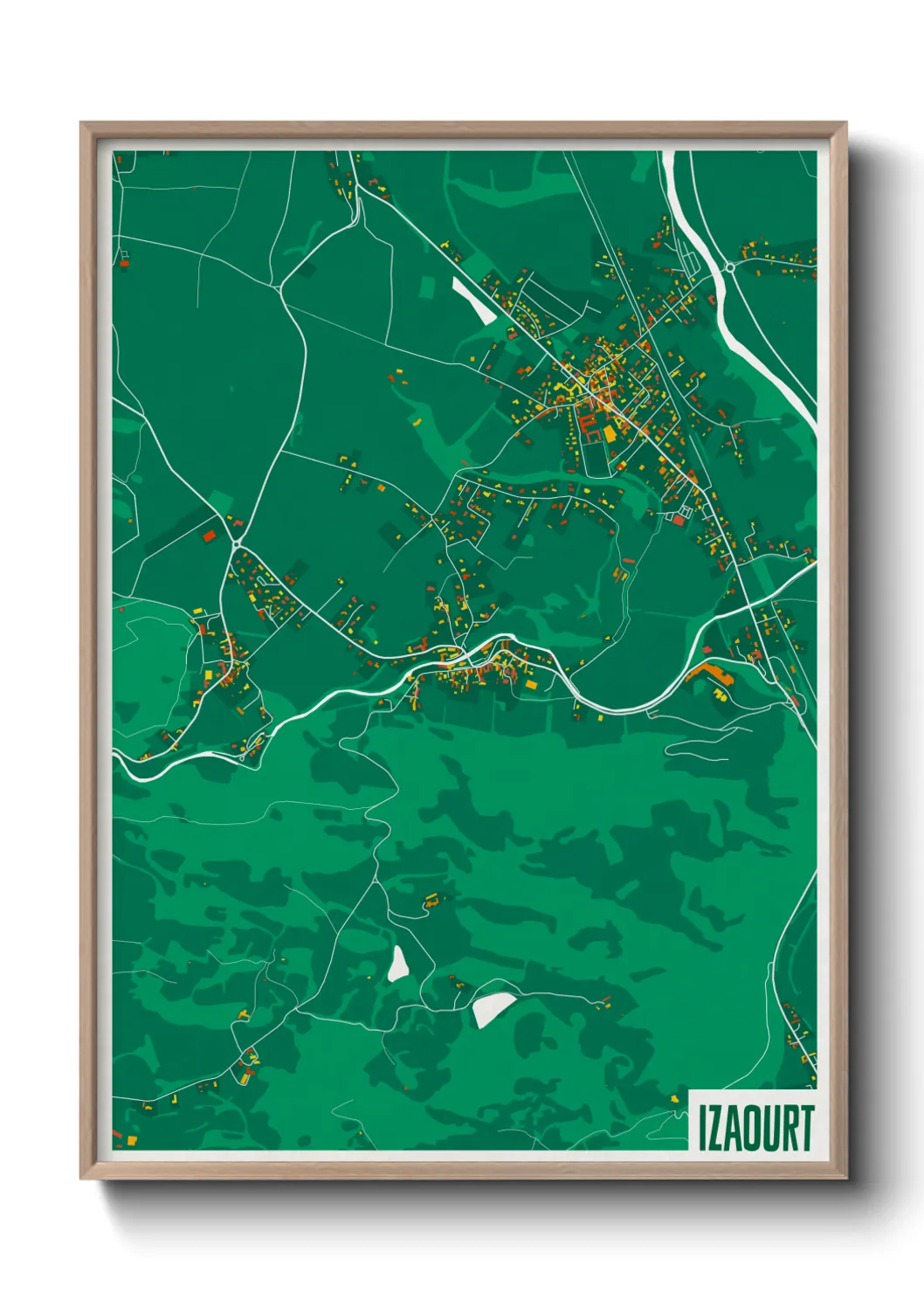 Un poster carteIzaourt