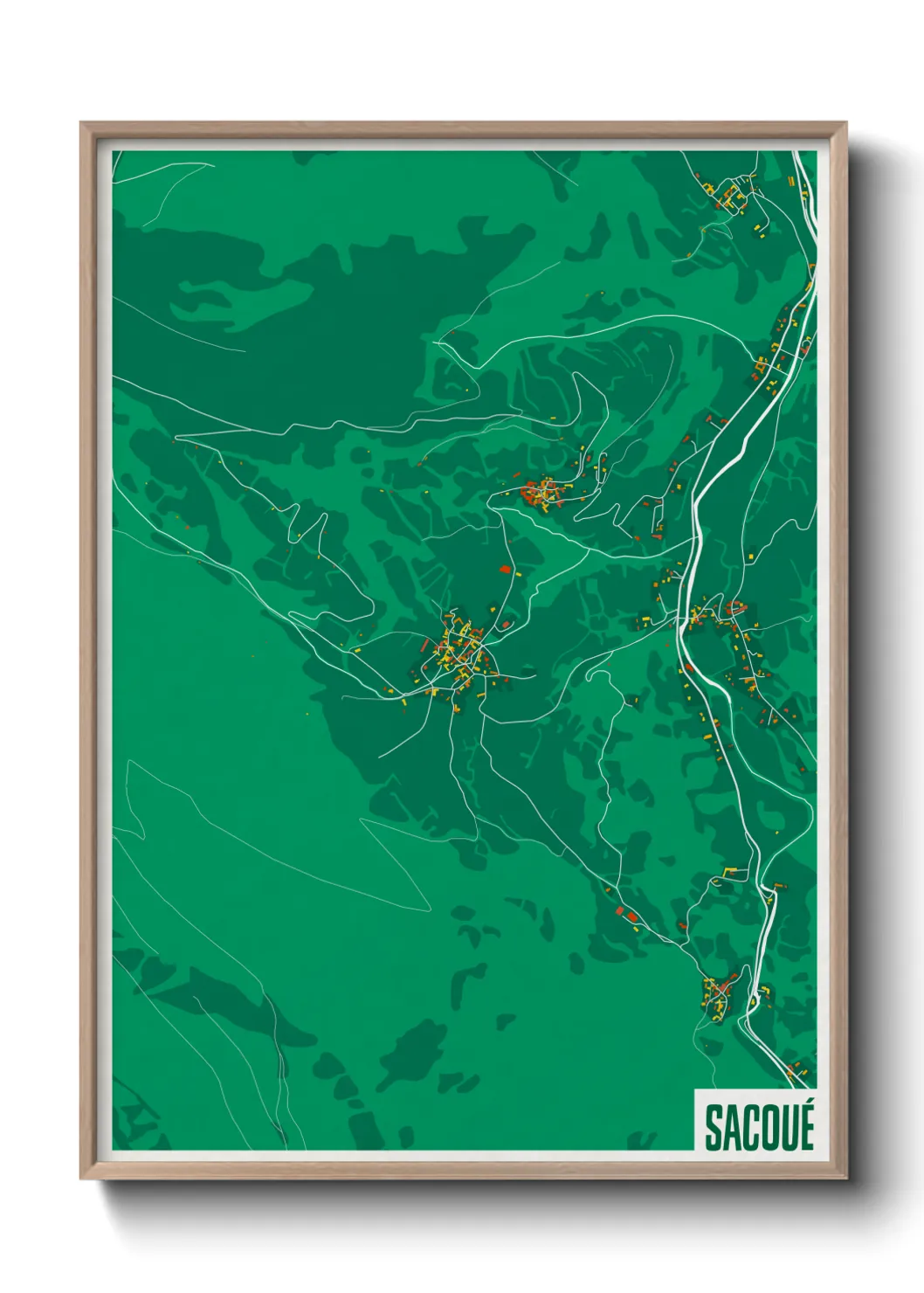 Un poster carteSacoué