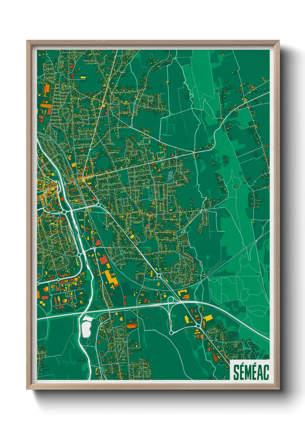 Un poster carteSéméac