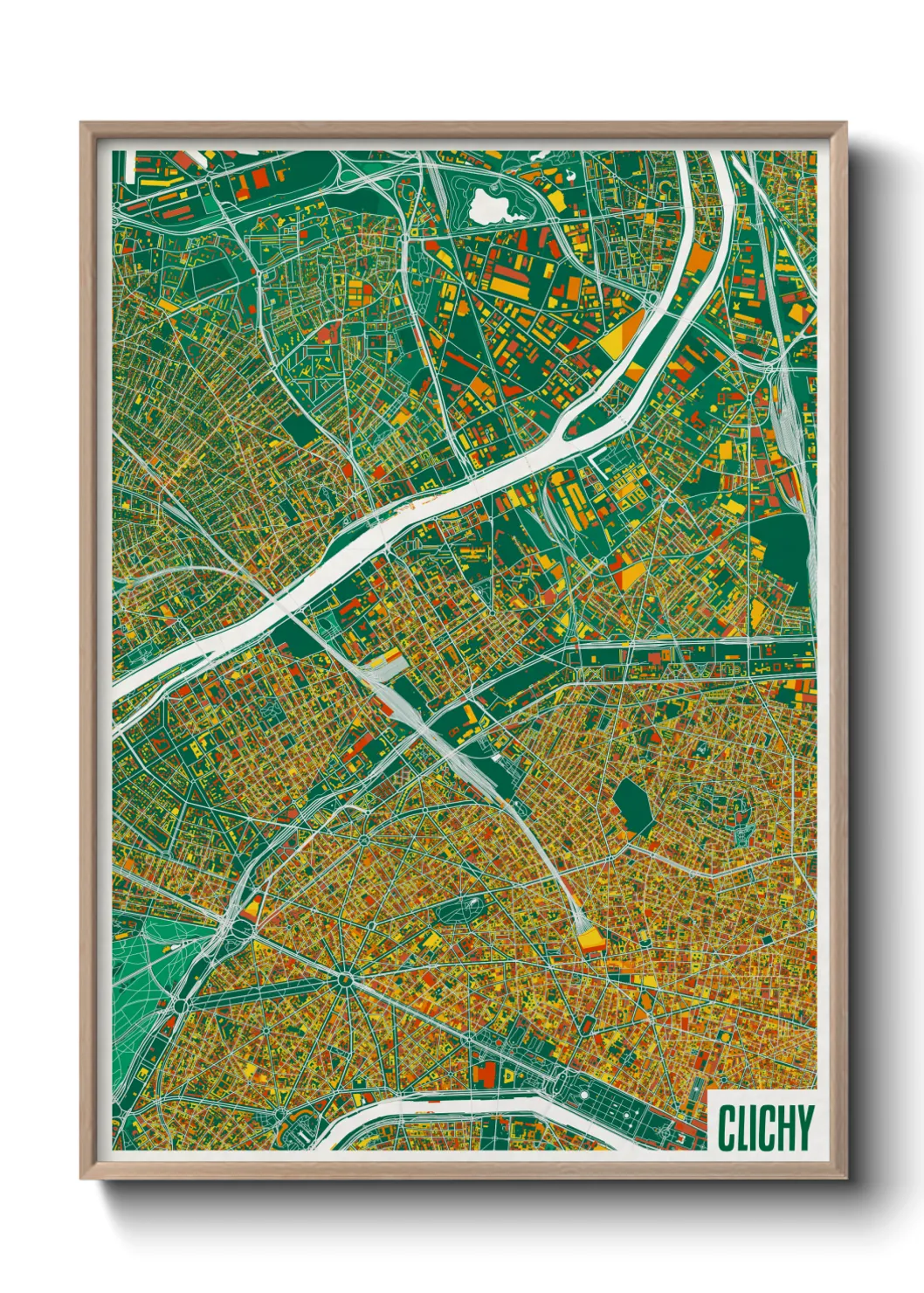 Un poster carteClichy