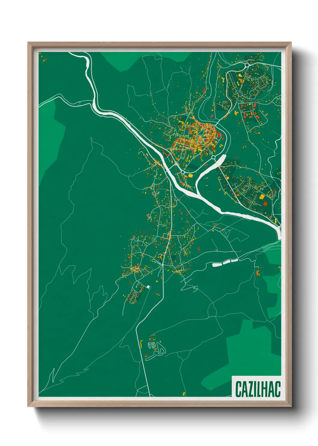 Un poster carteCazilhac