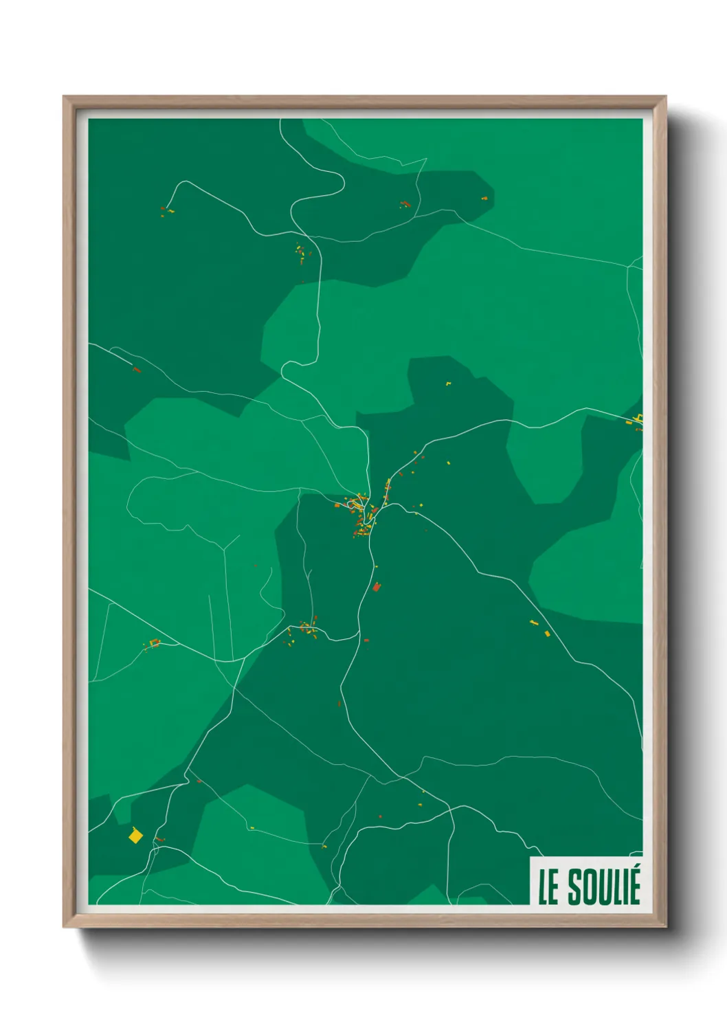 Un poster carteLe Soulié