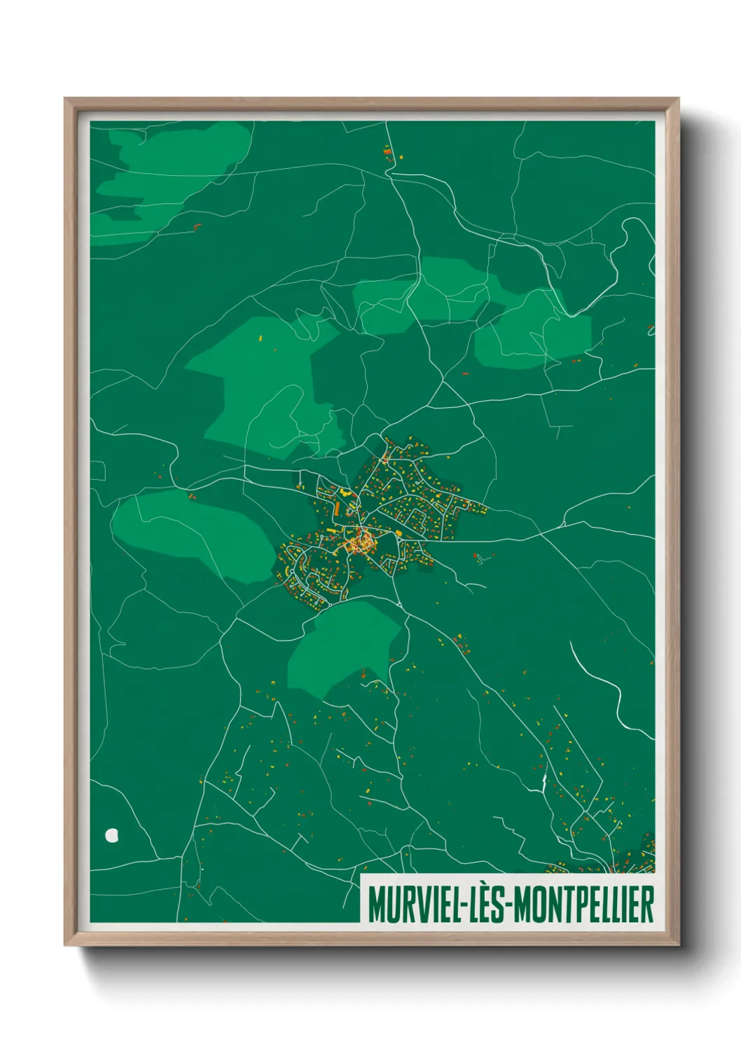 Un poster carteMurviel-lès-Montpellier