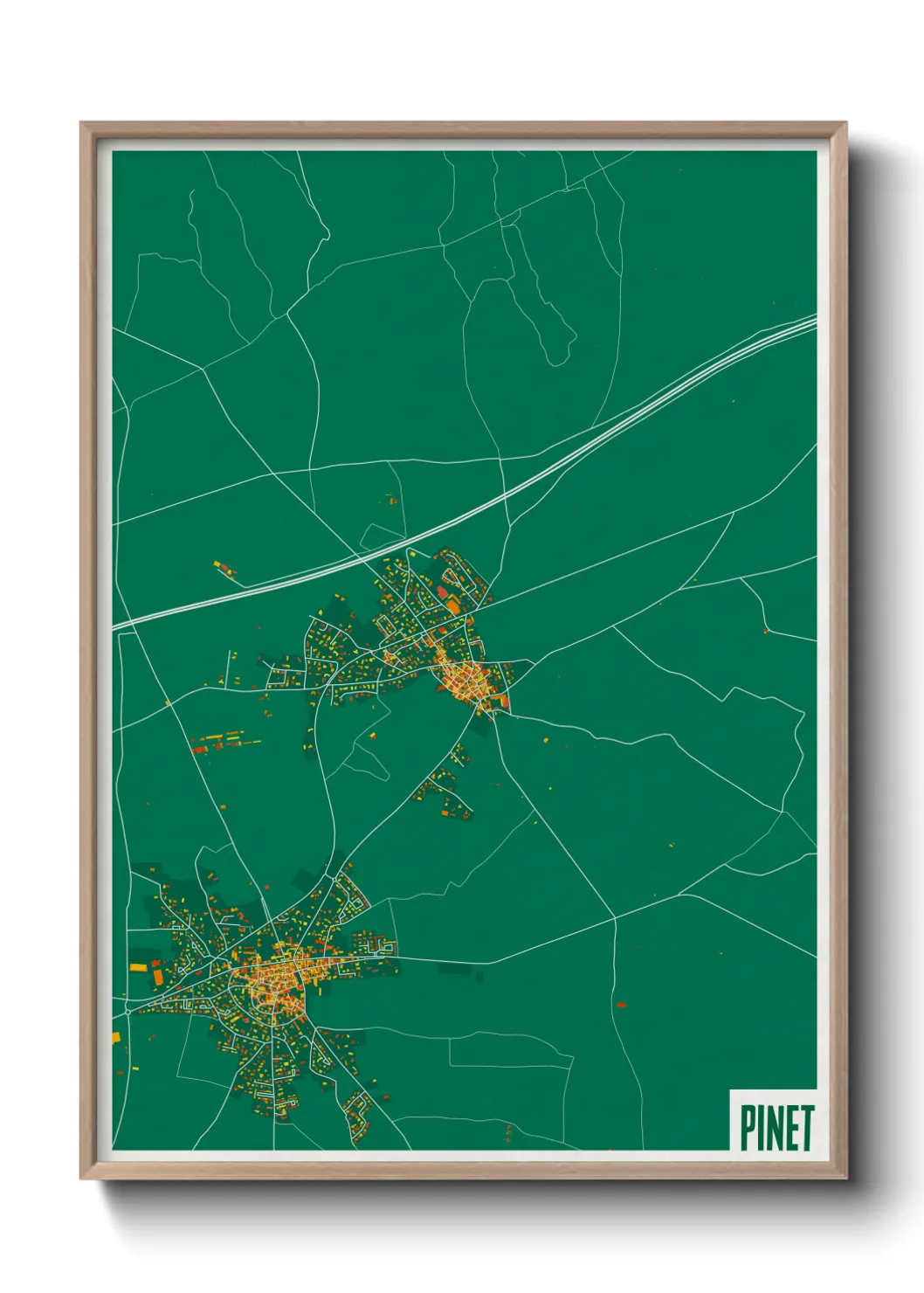 Un poster cartePinet