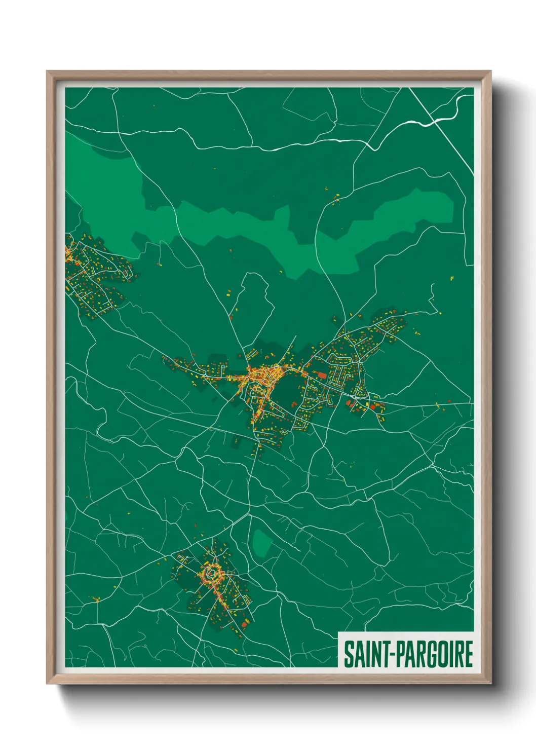 Un poster carteSaint-Pargoire