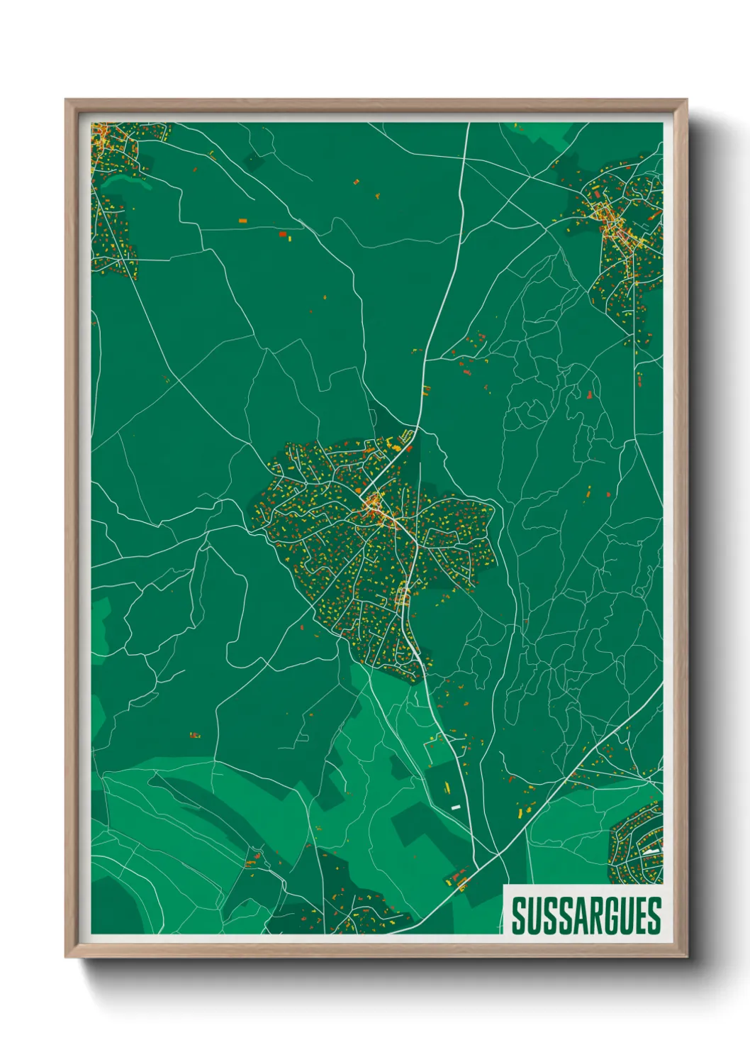 Un poster carteSussargues