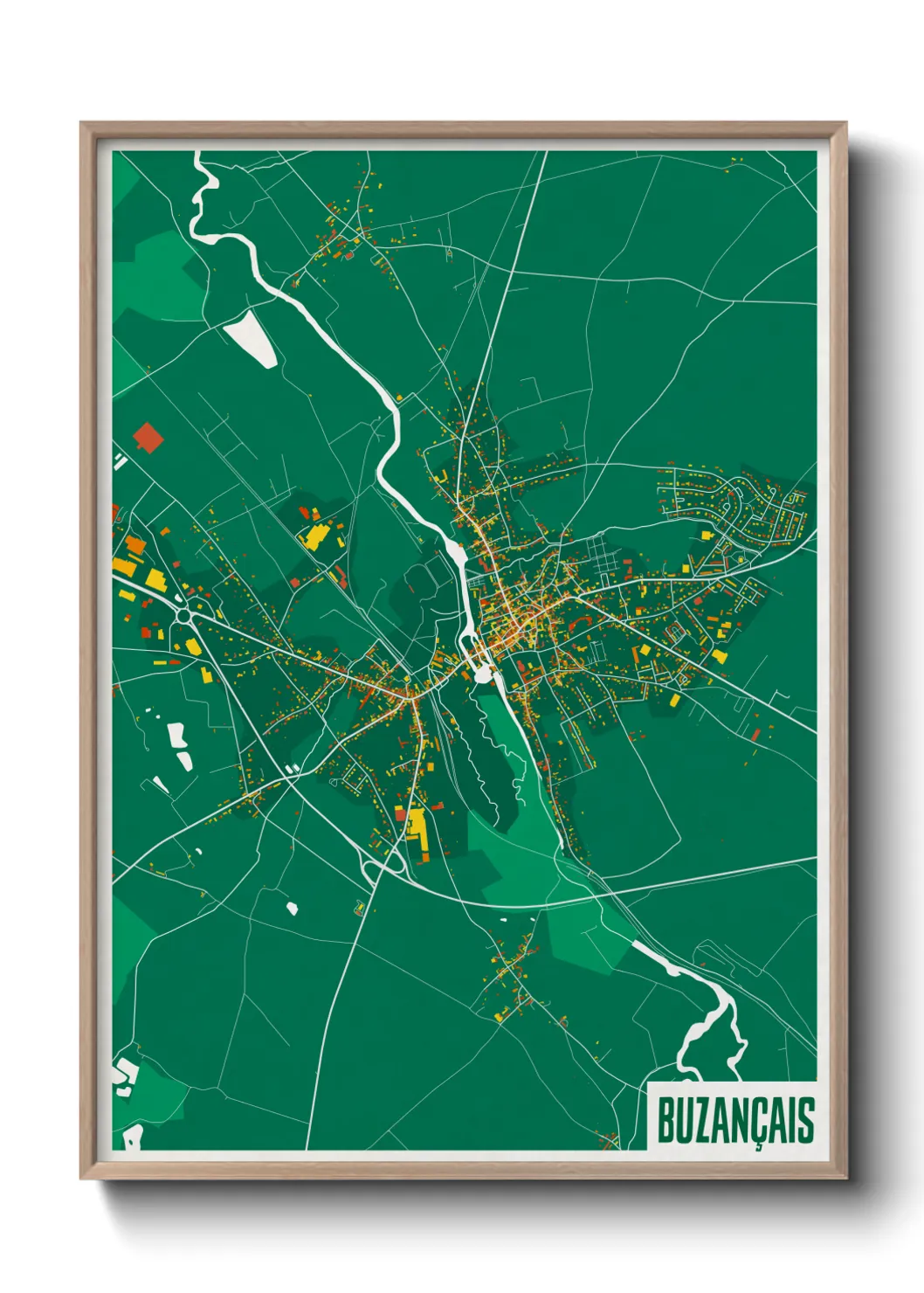 Un poster carteBuzançais