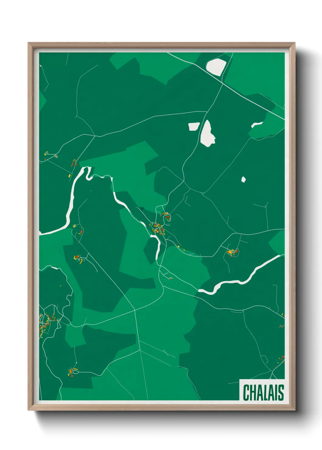 Un poster carteChalais