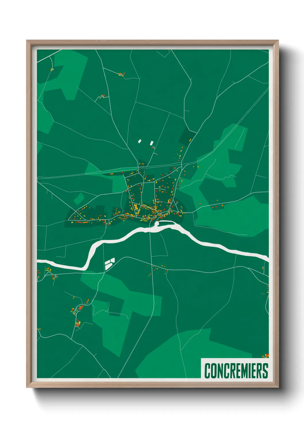 Un poster carteConcremiers