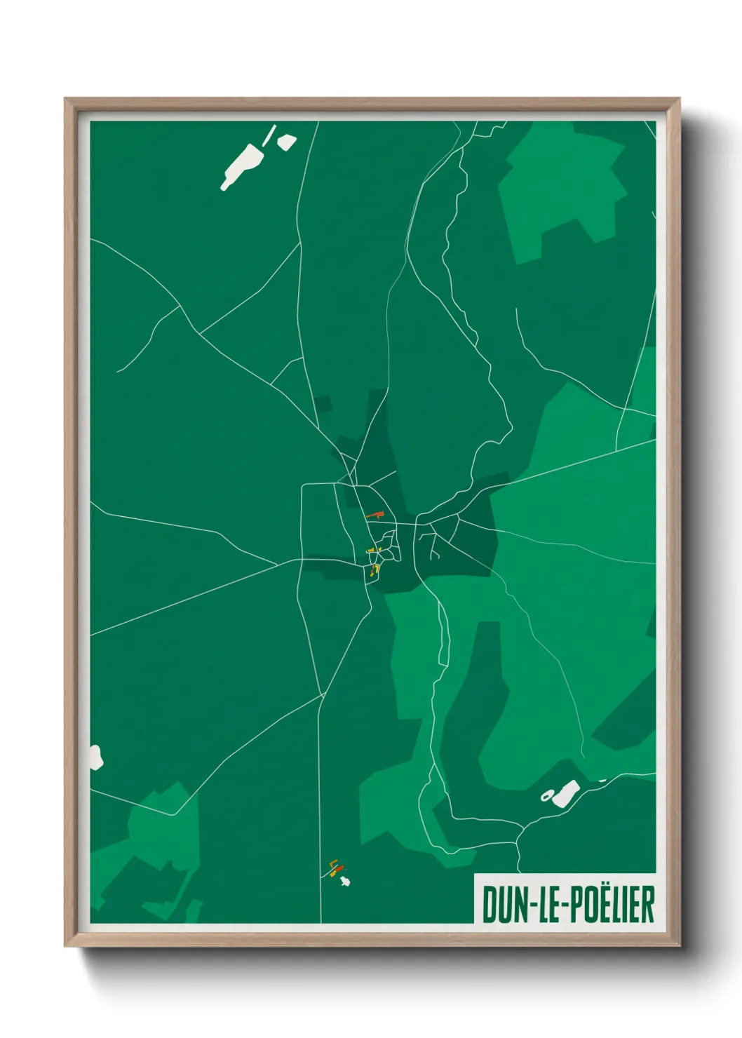 Un poster carteDun-le-Poëlier