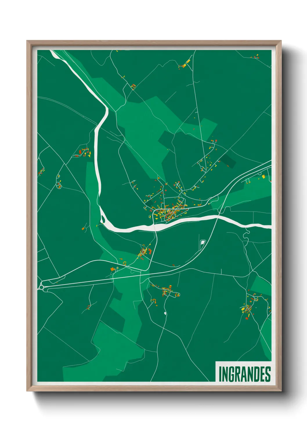 Un poster carteIngrandes