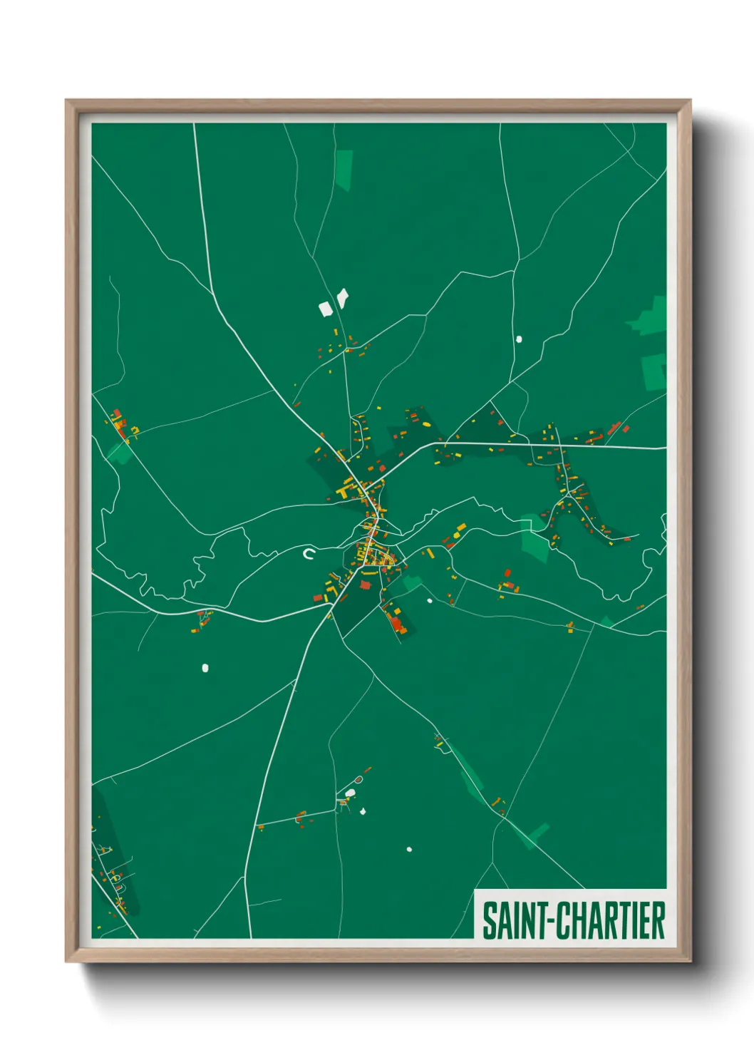 Un poster carteSaint-Chartier