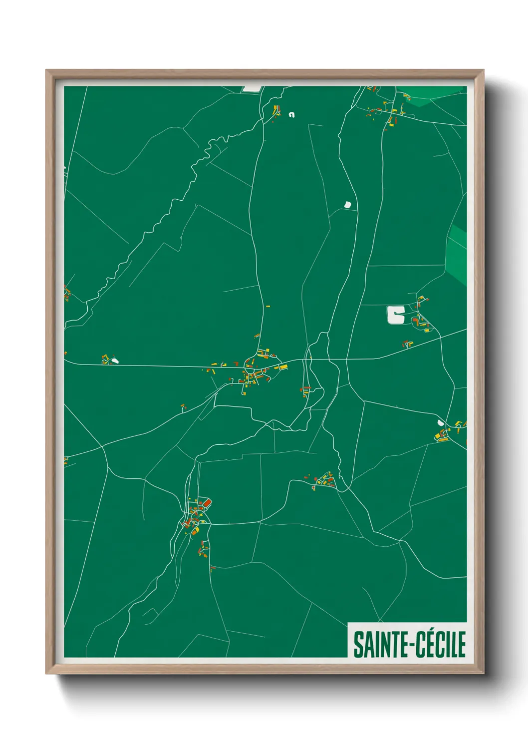 Un poster carteSainte-Cécile