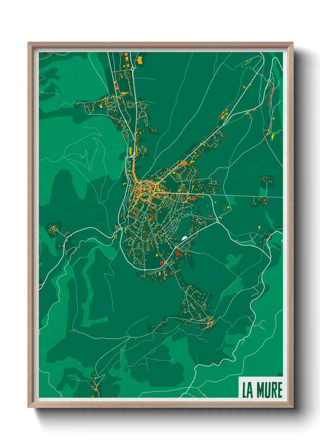 Un poster carteLa Mure