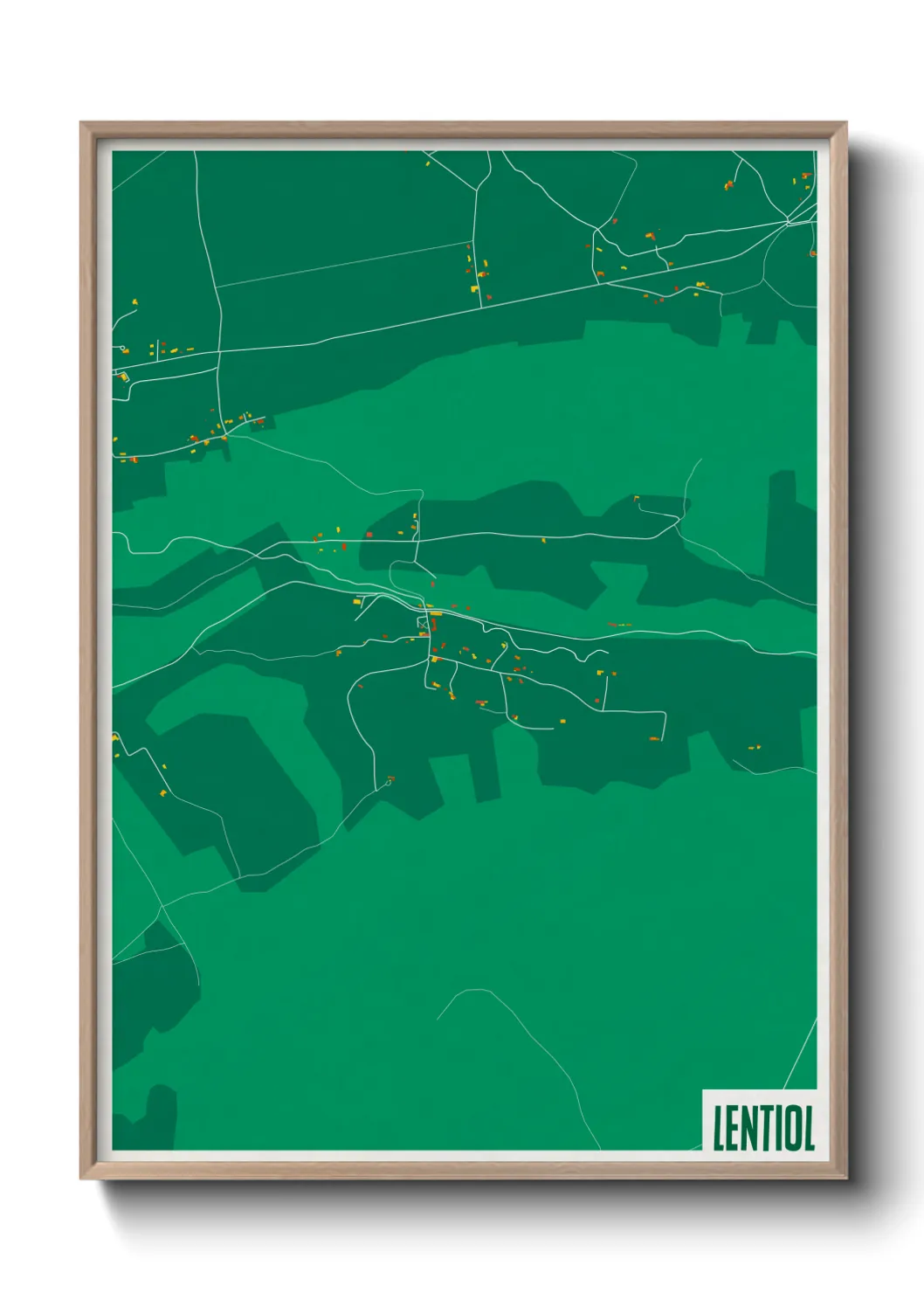 Un poster carteLentiol