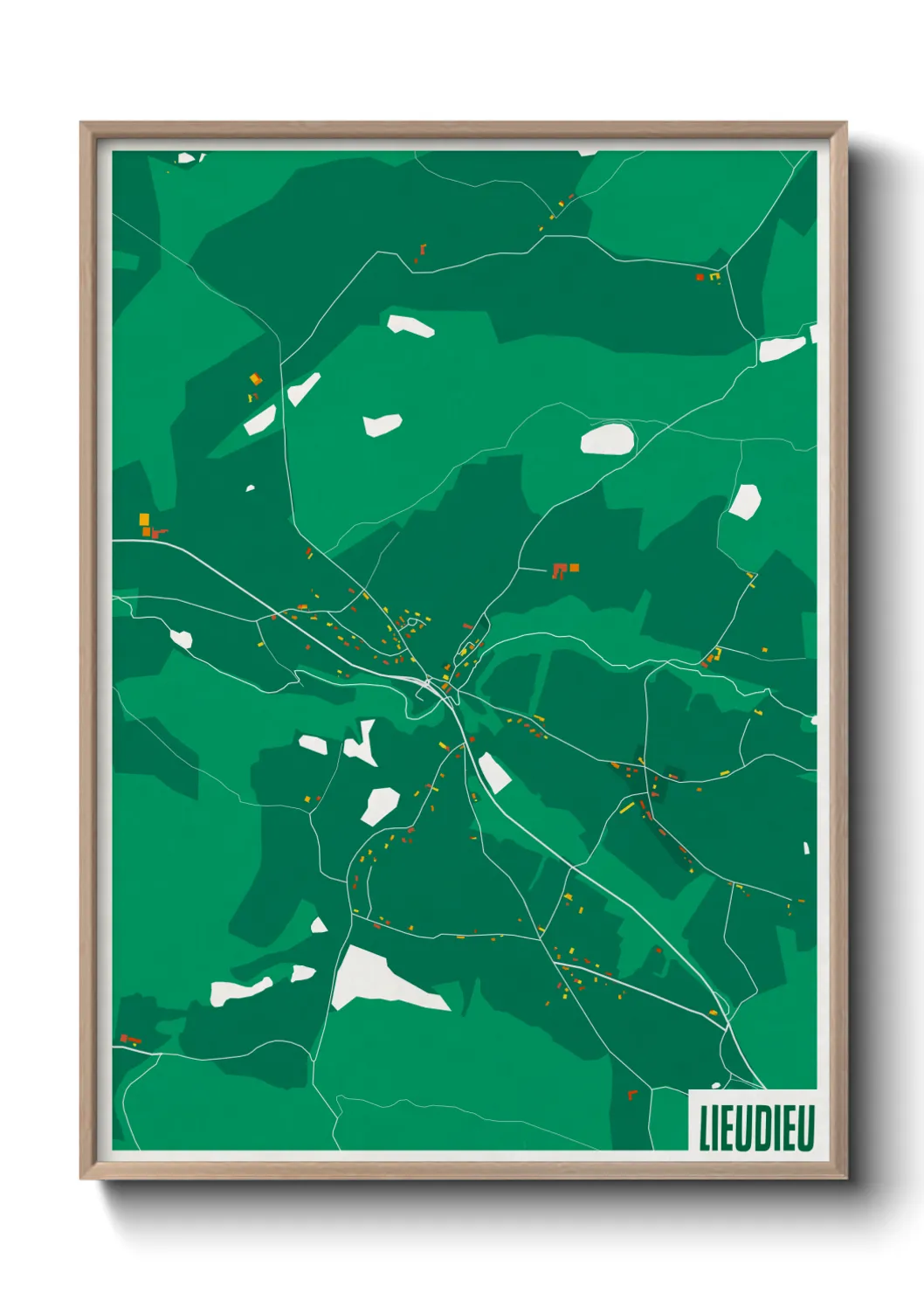 Un poster carteLieudieu