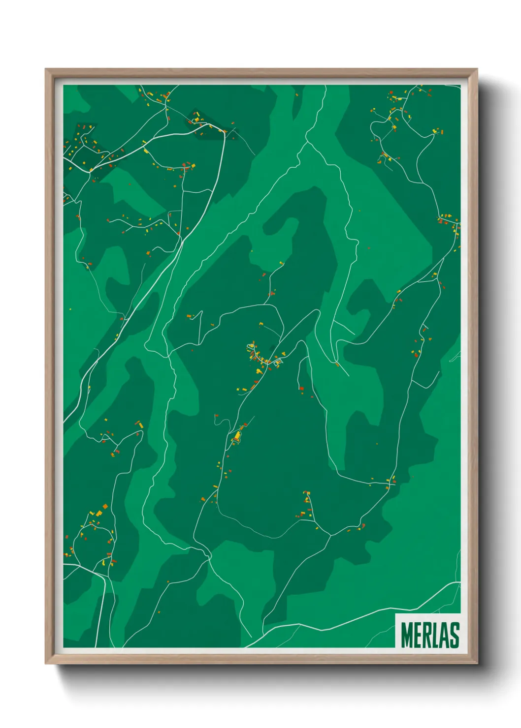 Un poster carteMerlas