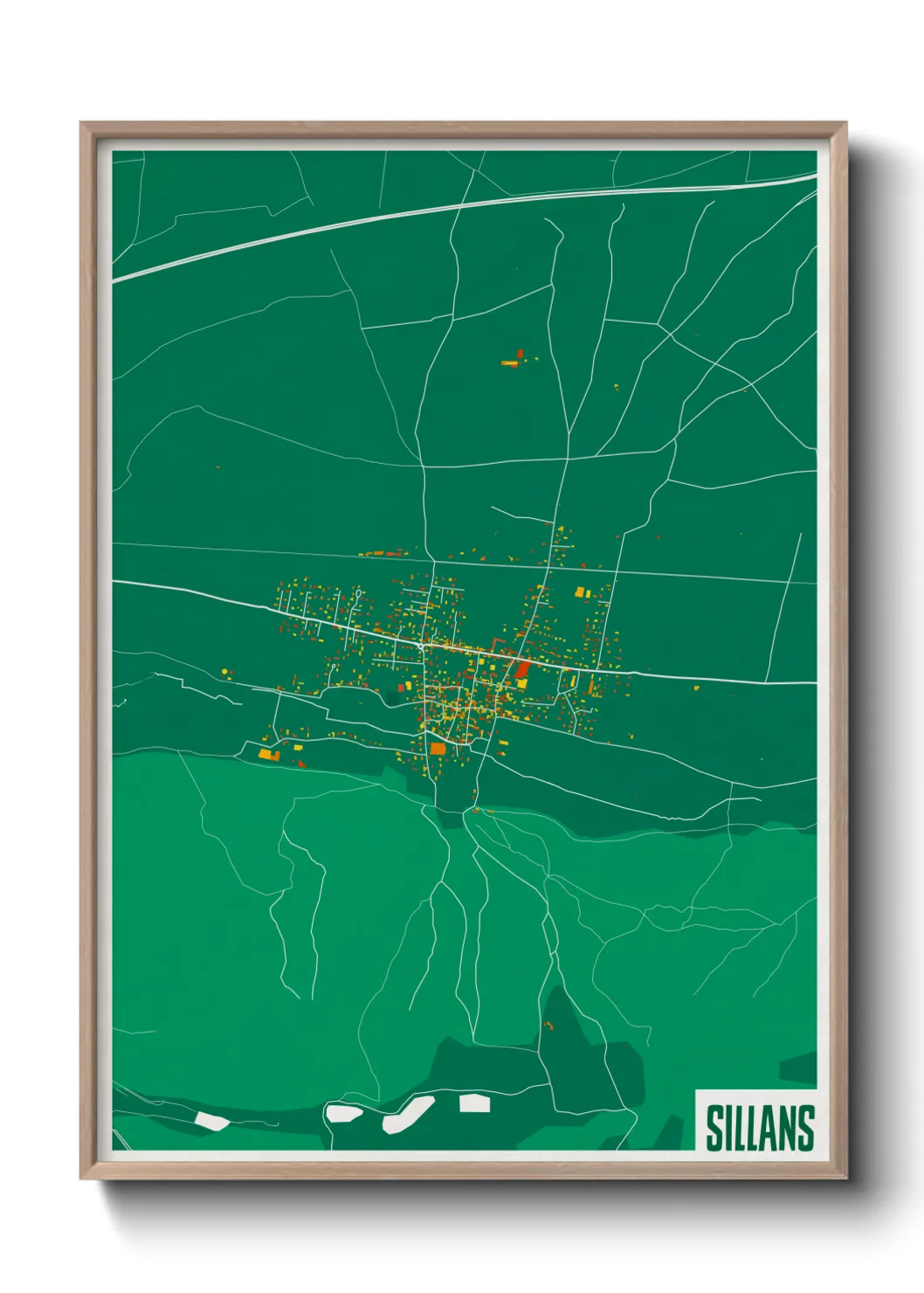 Un poster carteSillans