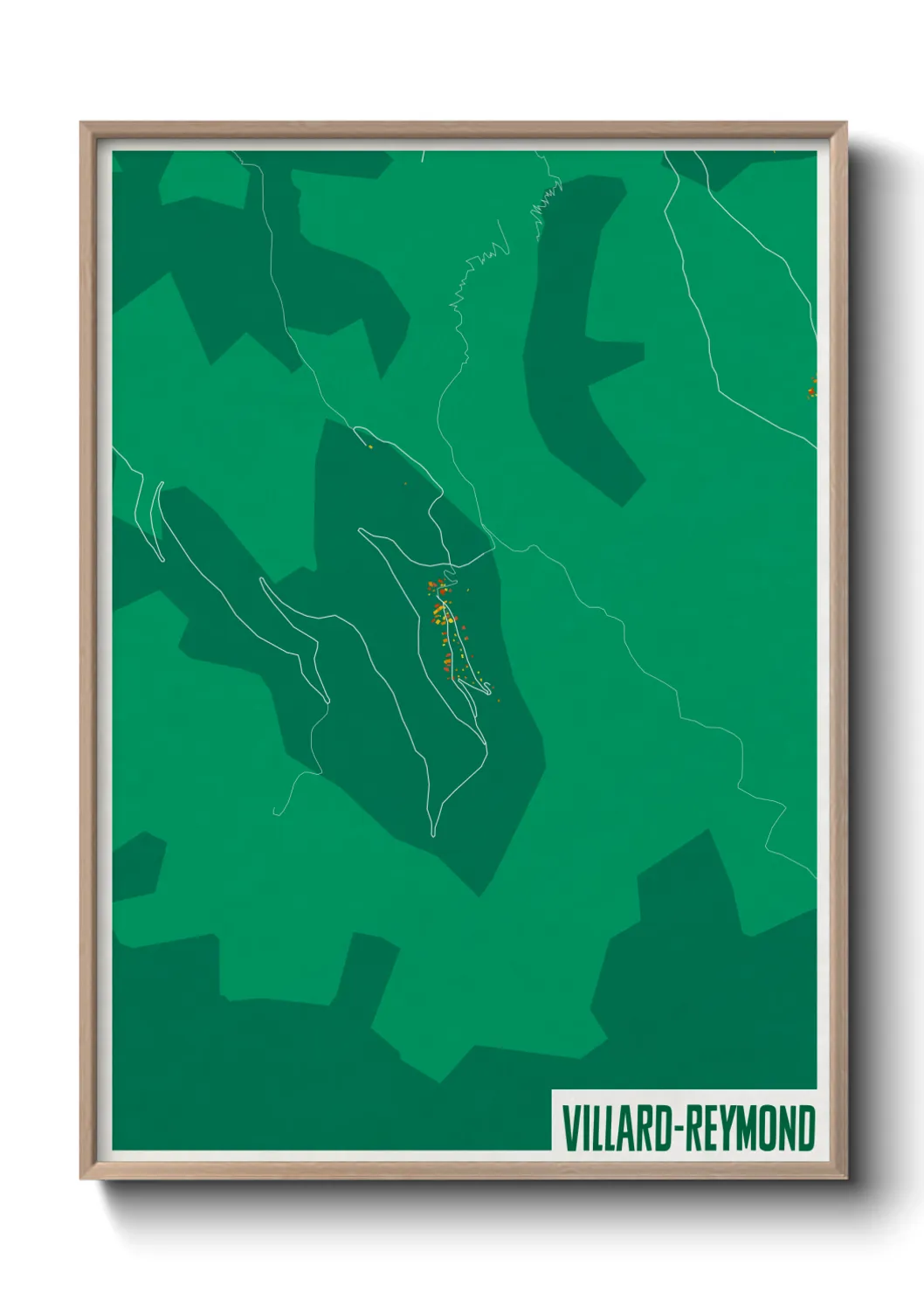 Un poster carteVillard-Reymond