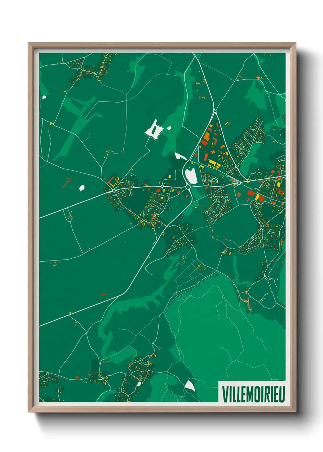 Un poster carteVillemoirieu