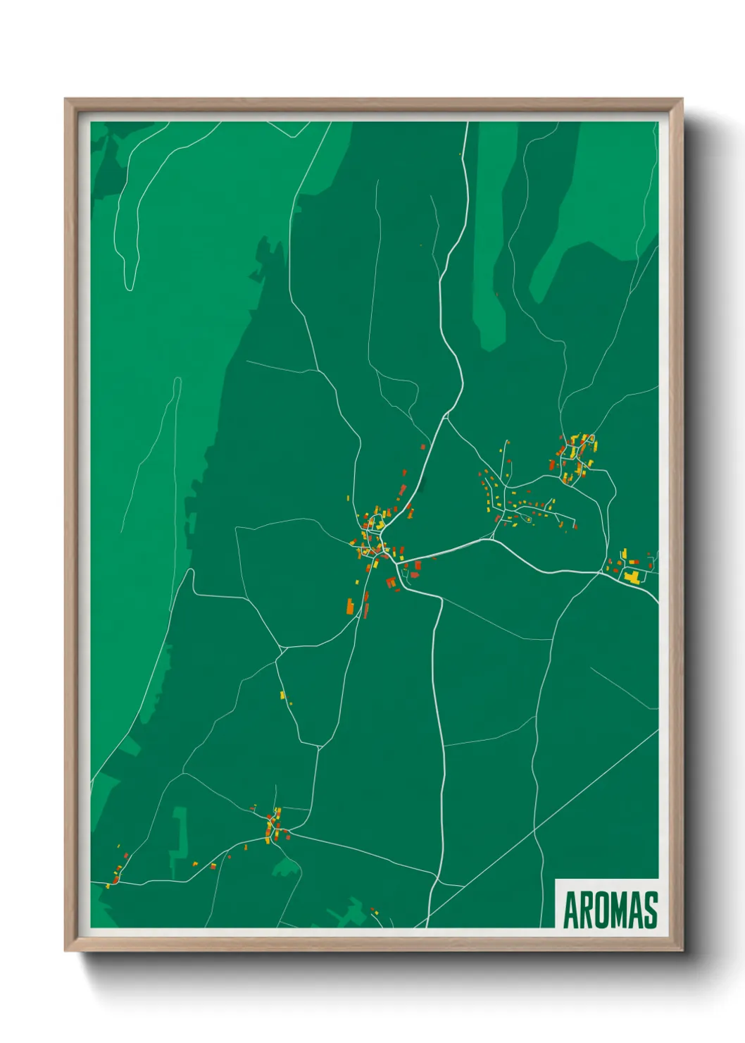 Un poster carteAromas