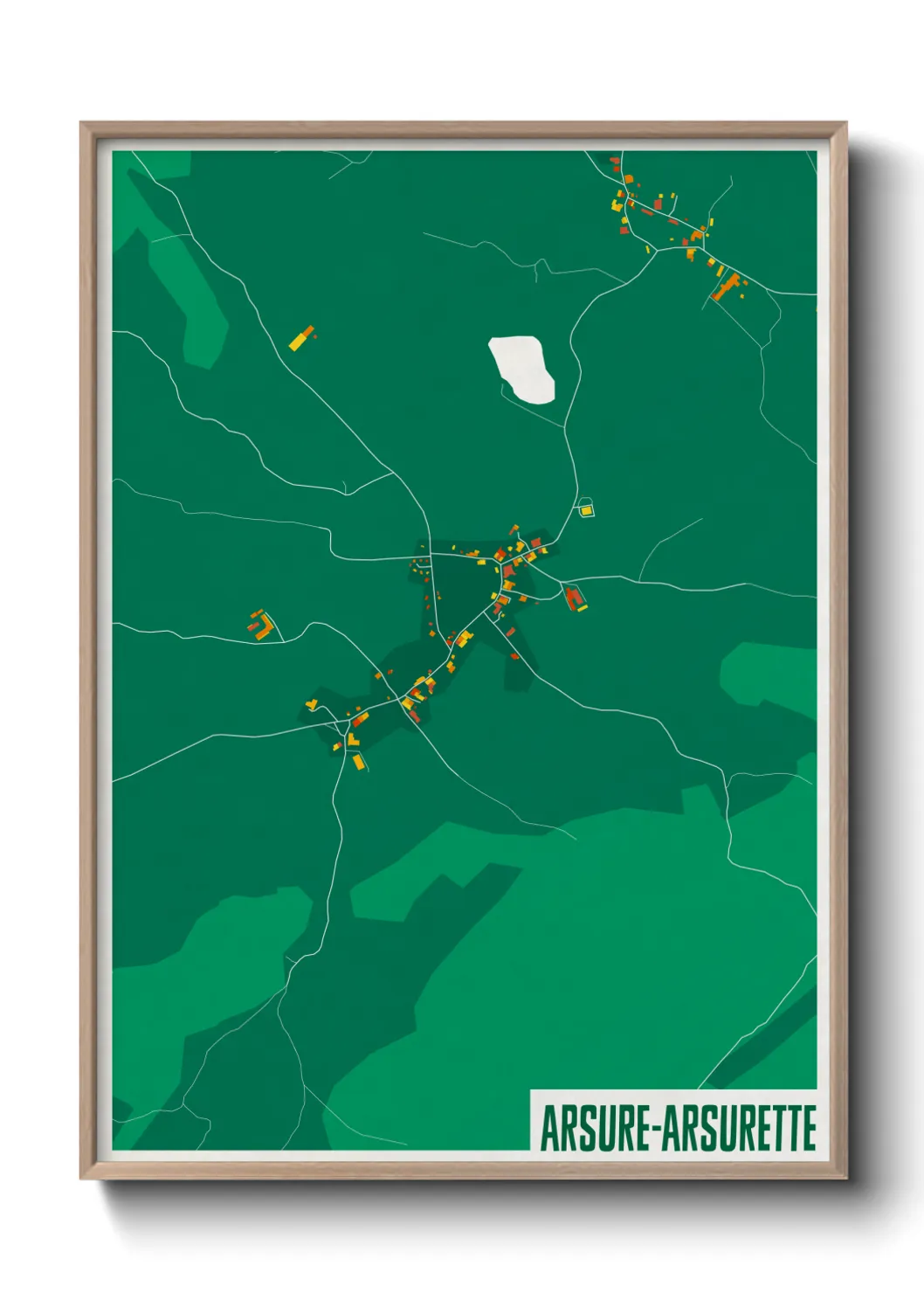 Un poster carteArsure-Arsurette