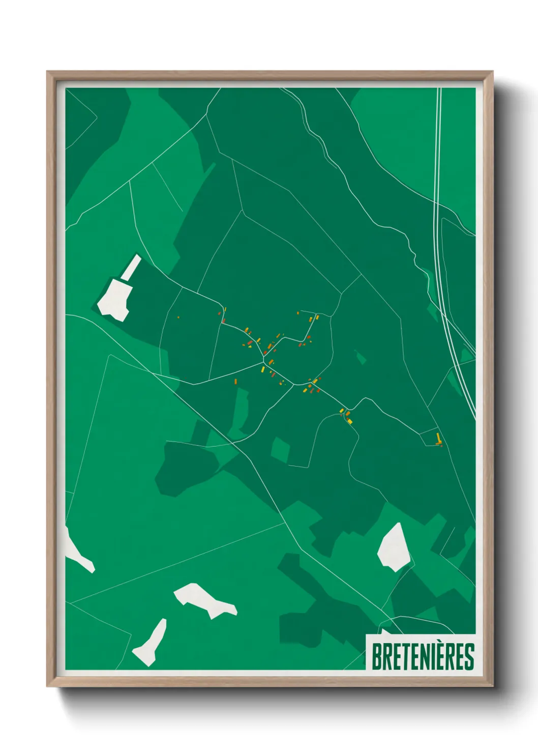 Un poster carteBretenières