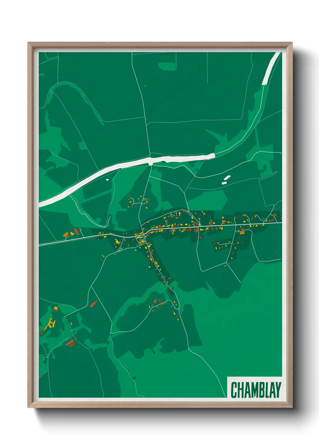 Un poster carteChamblay
