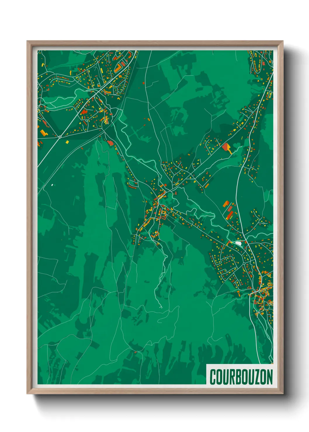 Un poster carteCourbouzon