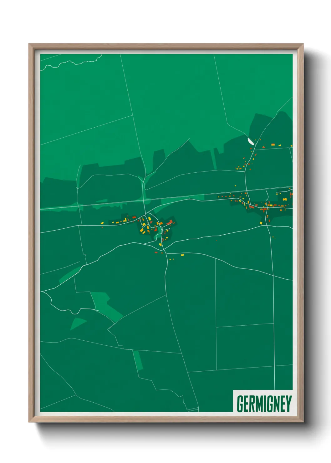 Un poster carteGermigney