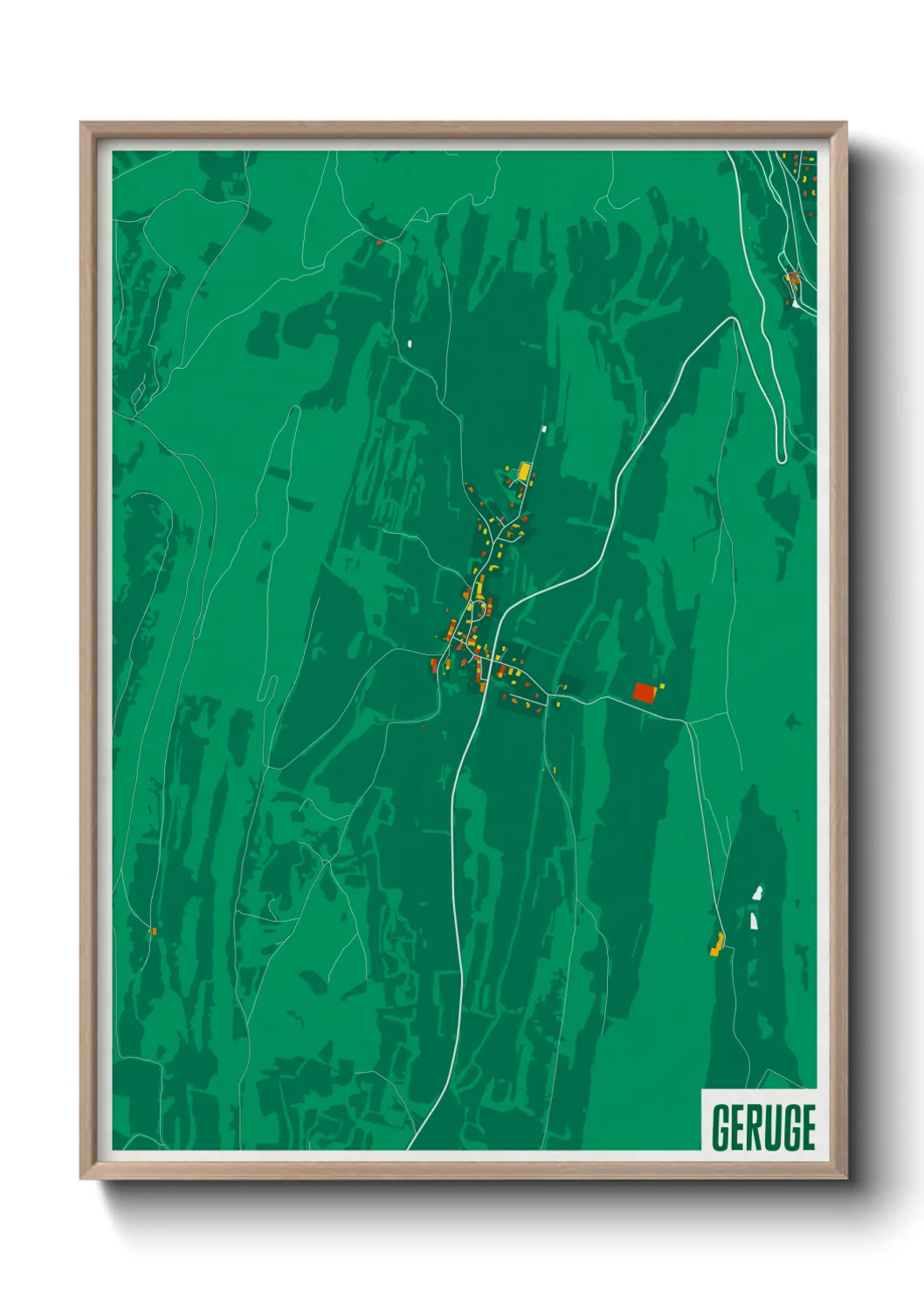 Un poster carteGeruge