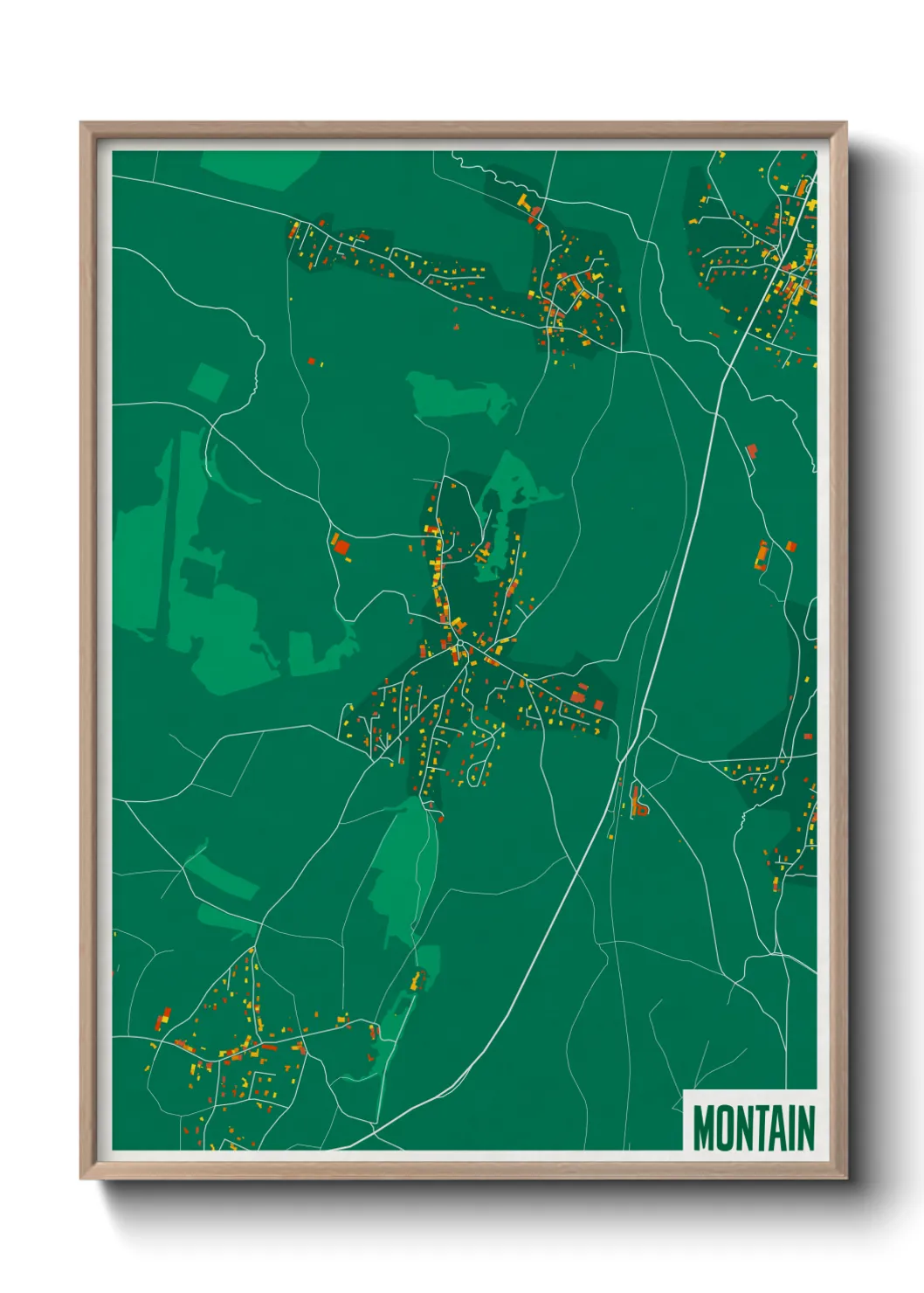 Un poster carteMontain