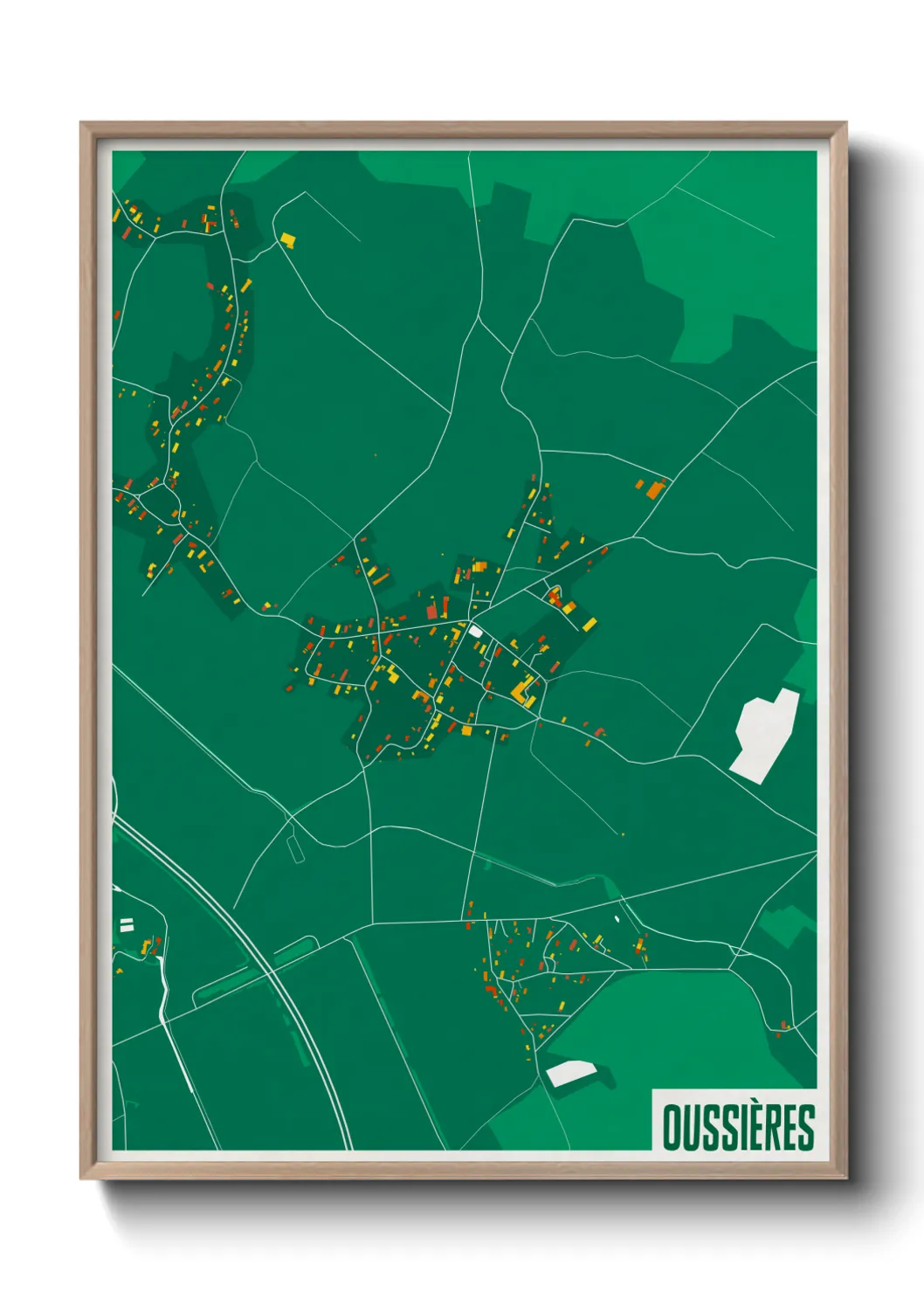 Un poster carteOussières