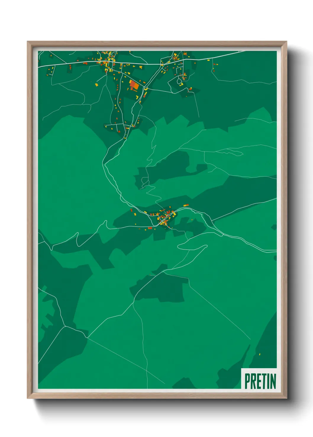 Un poster cartePretin