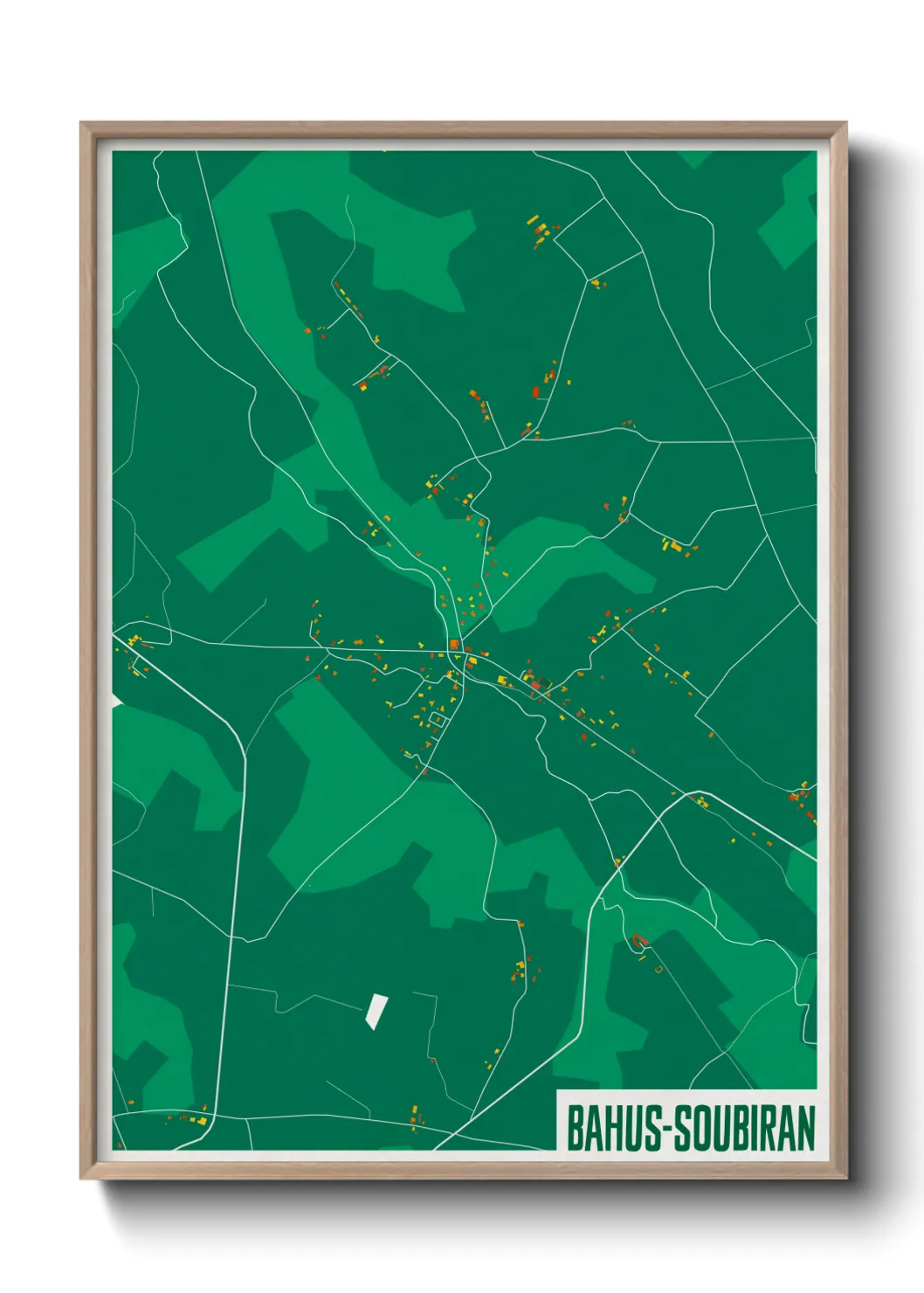 Un poster carteBahus-Soubiran