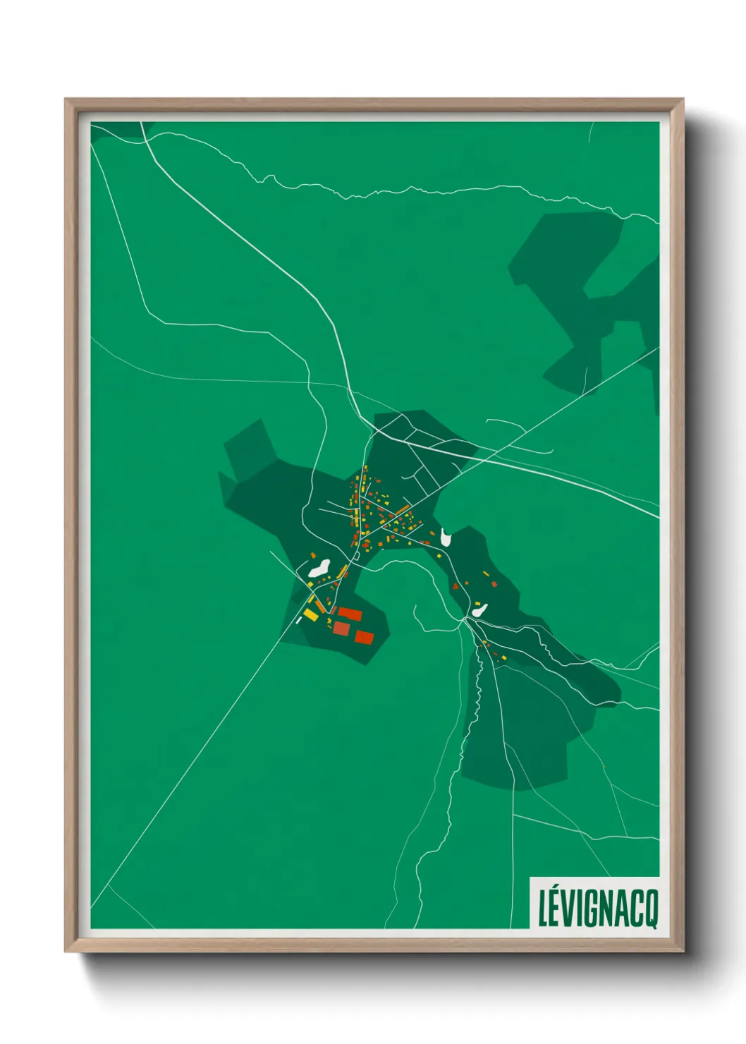 Un poster carteLévignacq