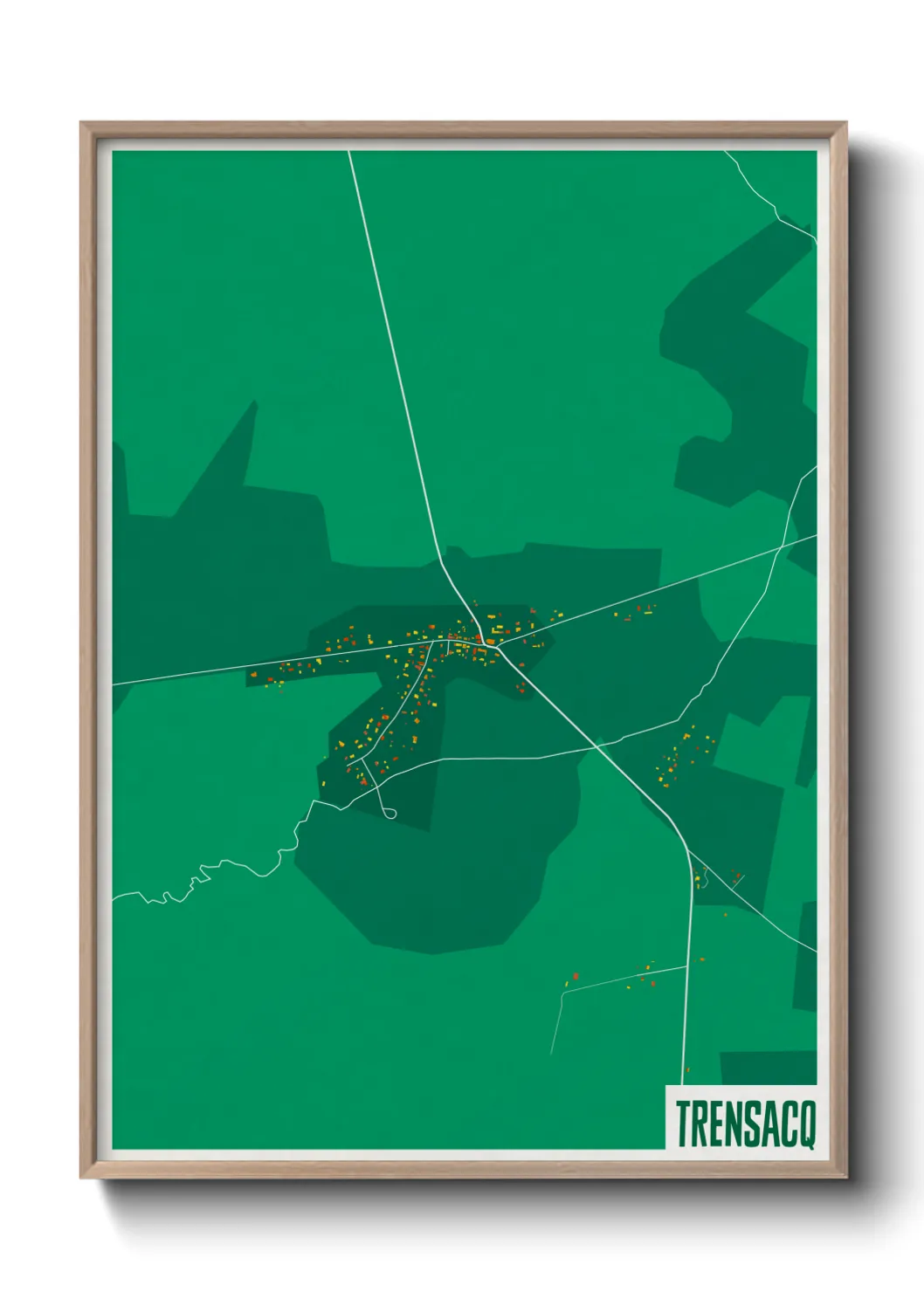 Un poster carteTrensacq