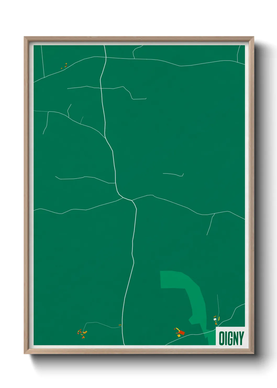 Un poster carteOigny