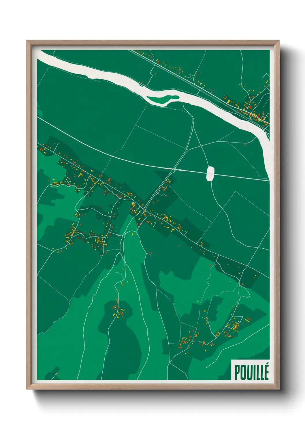 Un poster cartePouillé