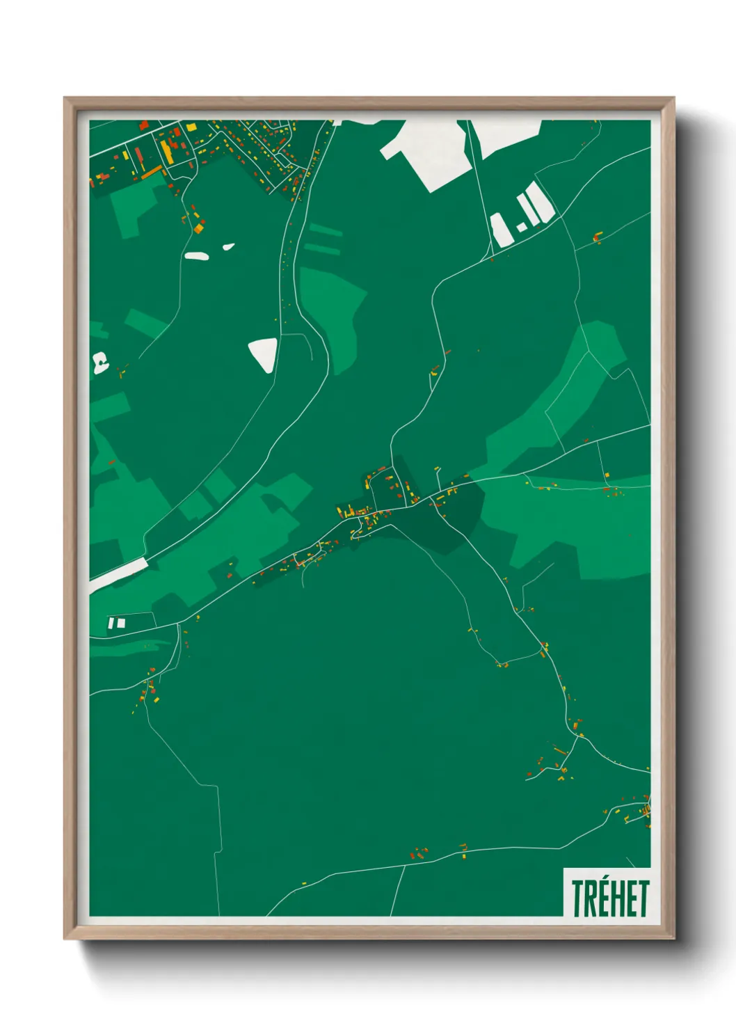 Un poster carteTréhet